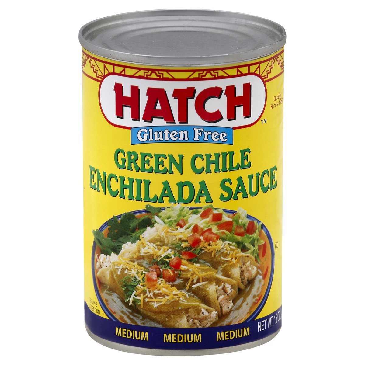 slide 3 of 3, Hatch Medium Green Chile Enchilada Sauce, 15 oz