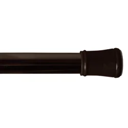 Zenna Home EZ Up Shower Tension Rod, Oil Rubbed Bronze