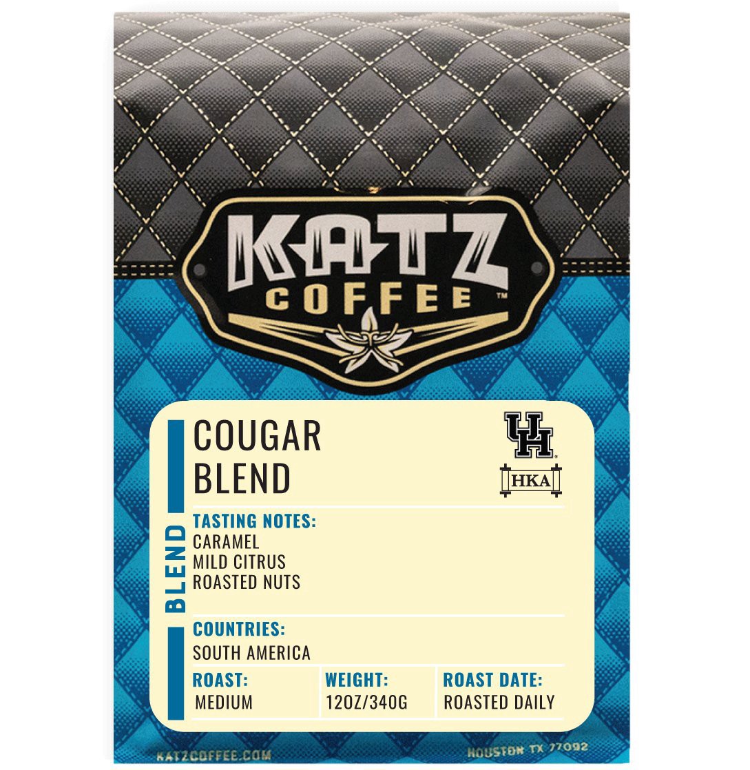 slide 1 of 1, Katz Cougar Blend Coffee, 12 oz
