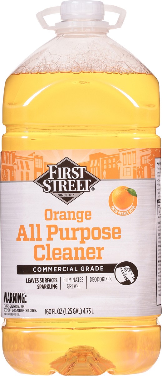 slide 3 of 12, First Street All Purpose Cleaner Orange, 160 oz