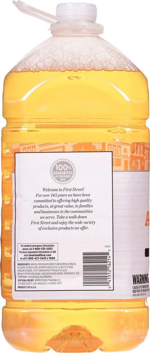 slide 6 of 12, First Street All Purpose Cleaner Orange, 160 oz
