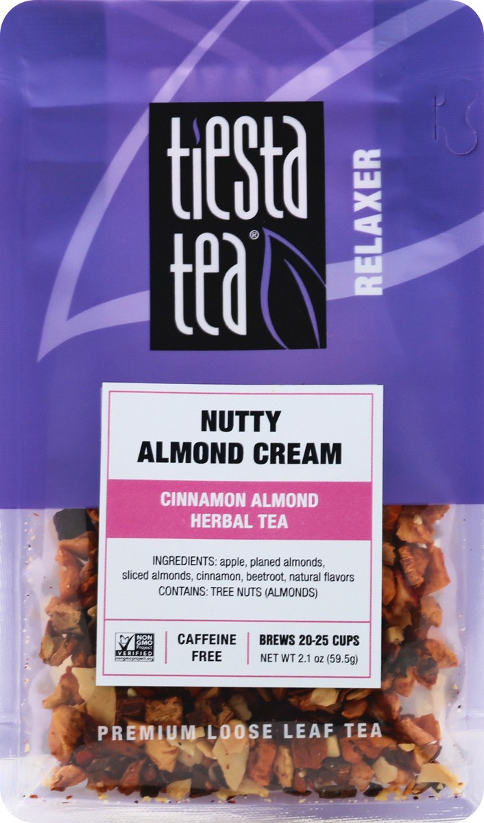 slide 9 of 12, Tiesta Tea Relaxer Nutty Almond Cream Herbal Tea - 2.1 oz, 2.1 oz