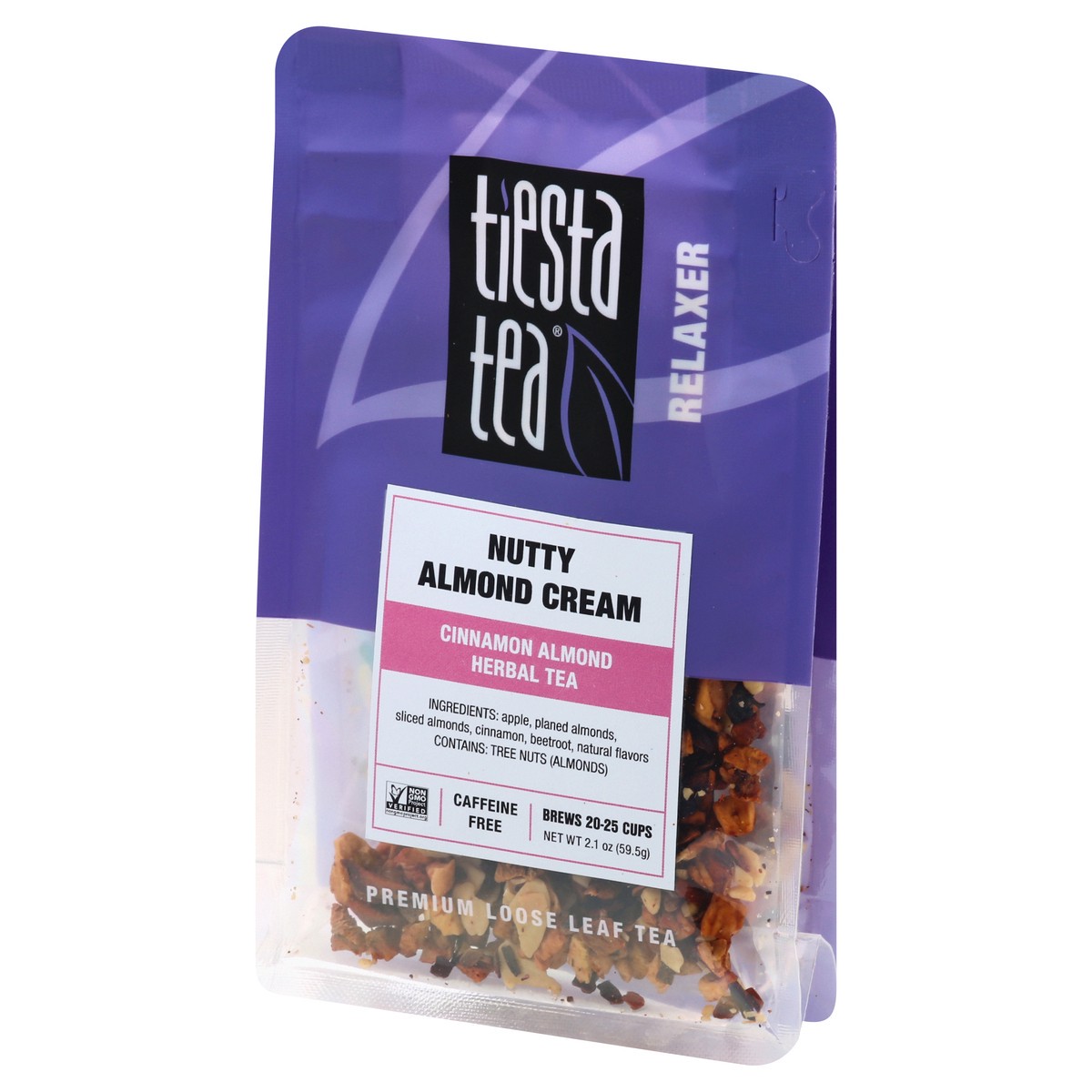 slide 6 of 12, Tiesta Tea Relaxer Nutty Almond Cream Herbal Tea - 2.1 oz, 2.1 oz