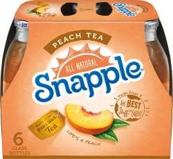 Snapple Peach Tea - 6 ct; 16 fl oz