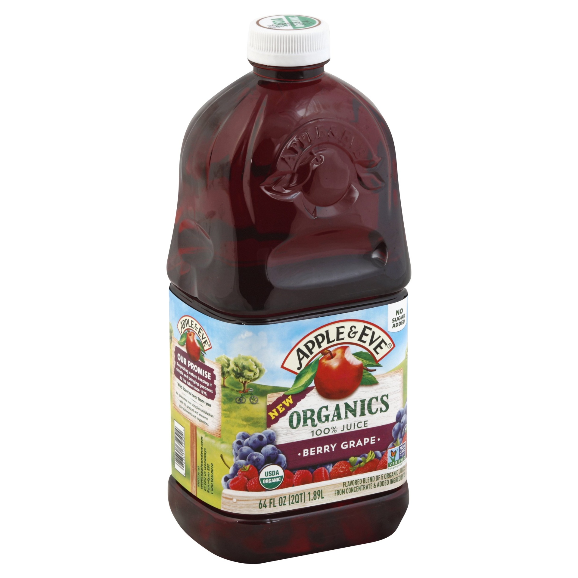 slide 1 of 3, Apple & Eve 100% Juice Berry Grape Bottle, 64 fl oz