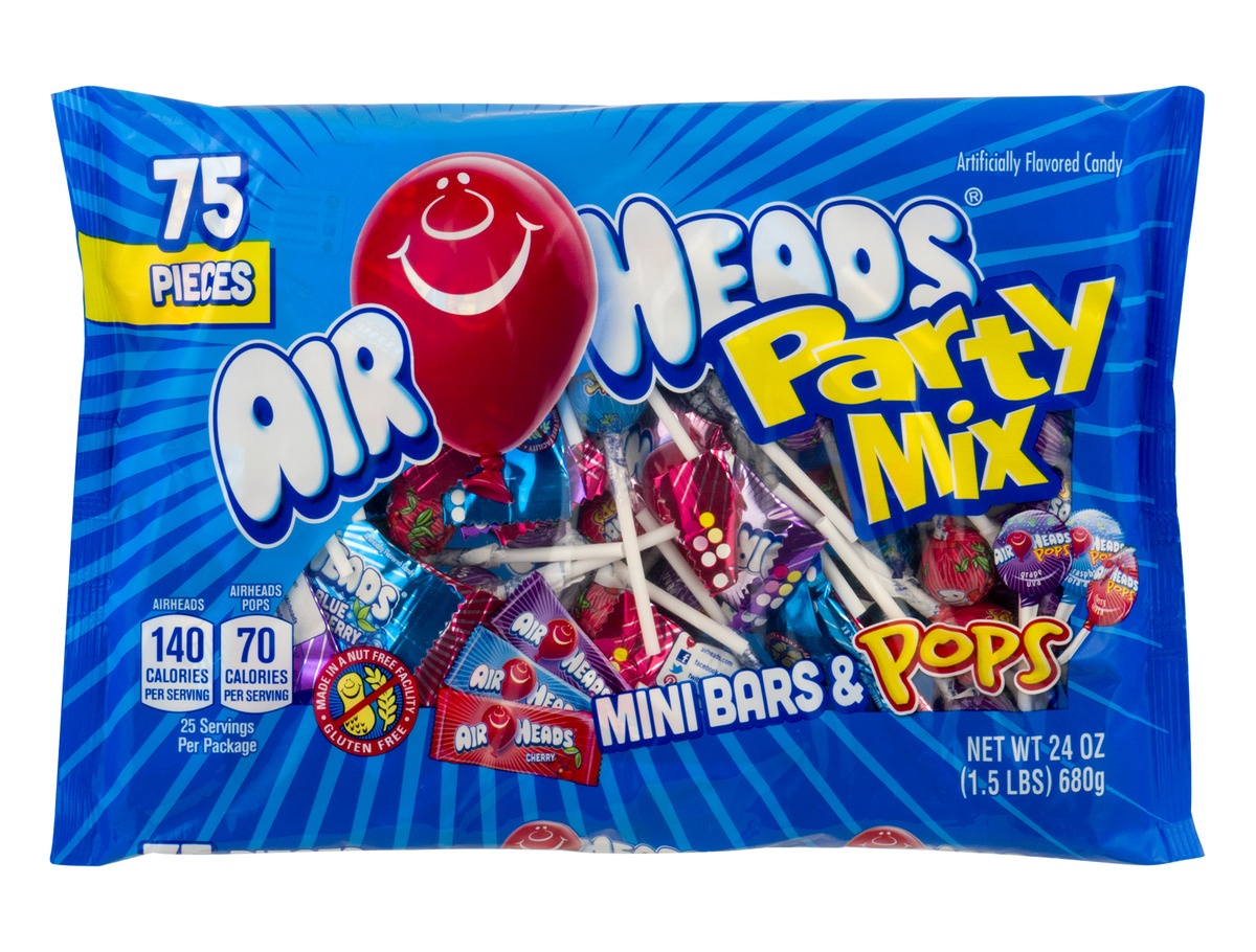 slide 1 of 1, Airheads Halloween Party Mix, 24 oz