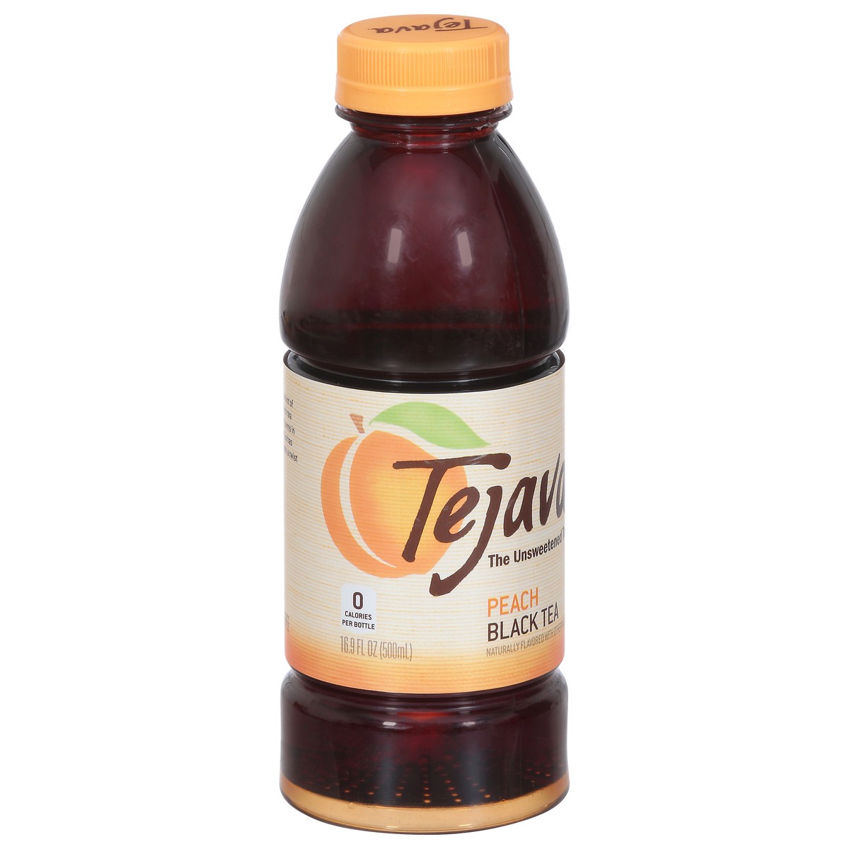 slide 2 of 9, Tejava Peach Black Tea 16.9 fl oz, 16.9 fl oz