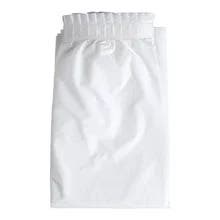 Hoffmaster White Plastic Table Skirt