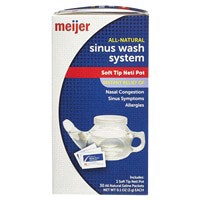 slide 11 of 29, Meijer Sinus Wash NetiPot Kit, 1 ct