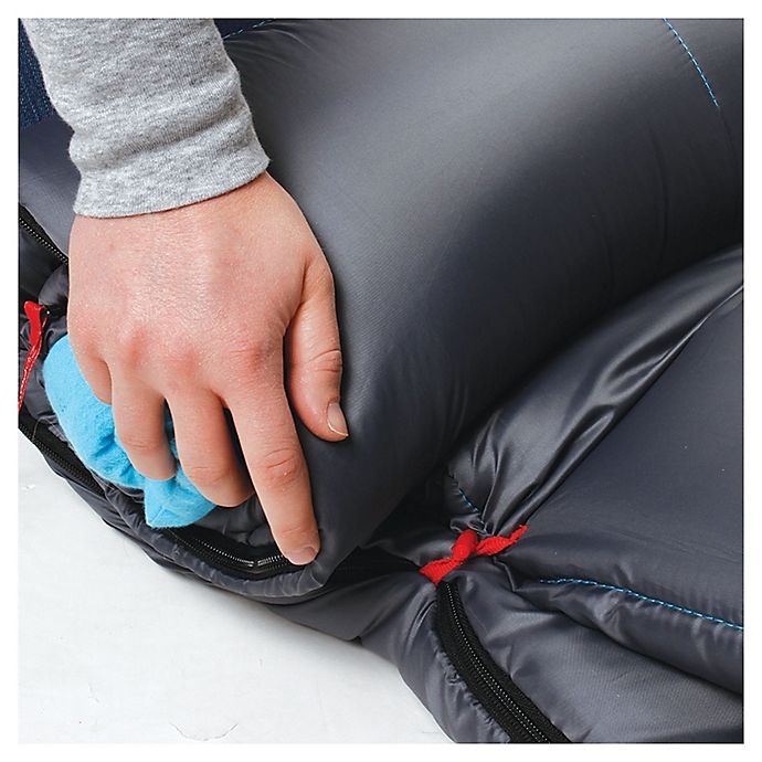 slide 4 of 5, Coleman Autumn Glen Big & Tall Sleeping Bag - Blue/Grey, 1 ct