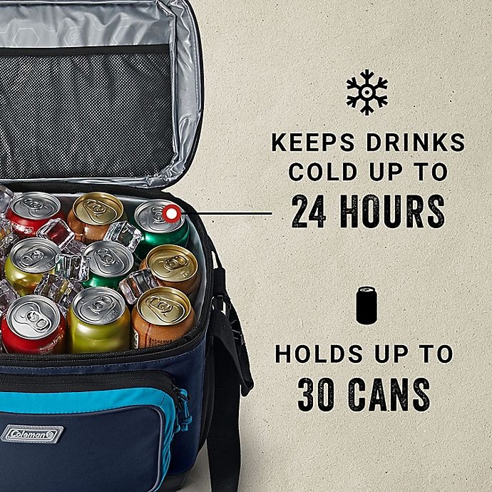 slide 14 of 15, Coleman XPAND Cooler Bag - Blue, 11.25 qt