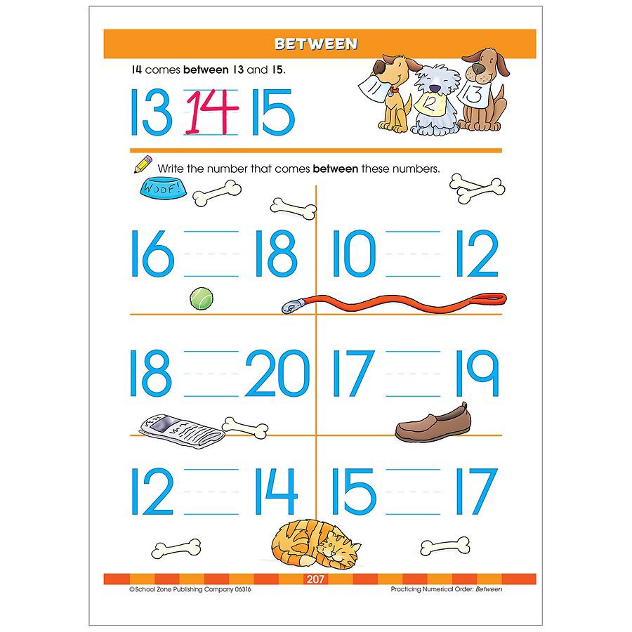 slide 3 of 3, School Zone BIG Kindergarten Workbook, 1 ct