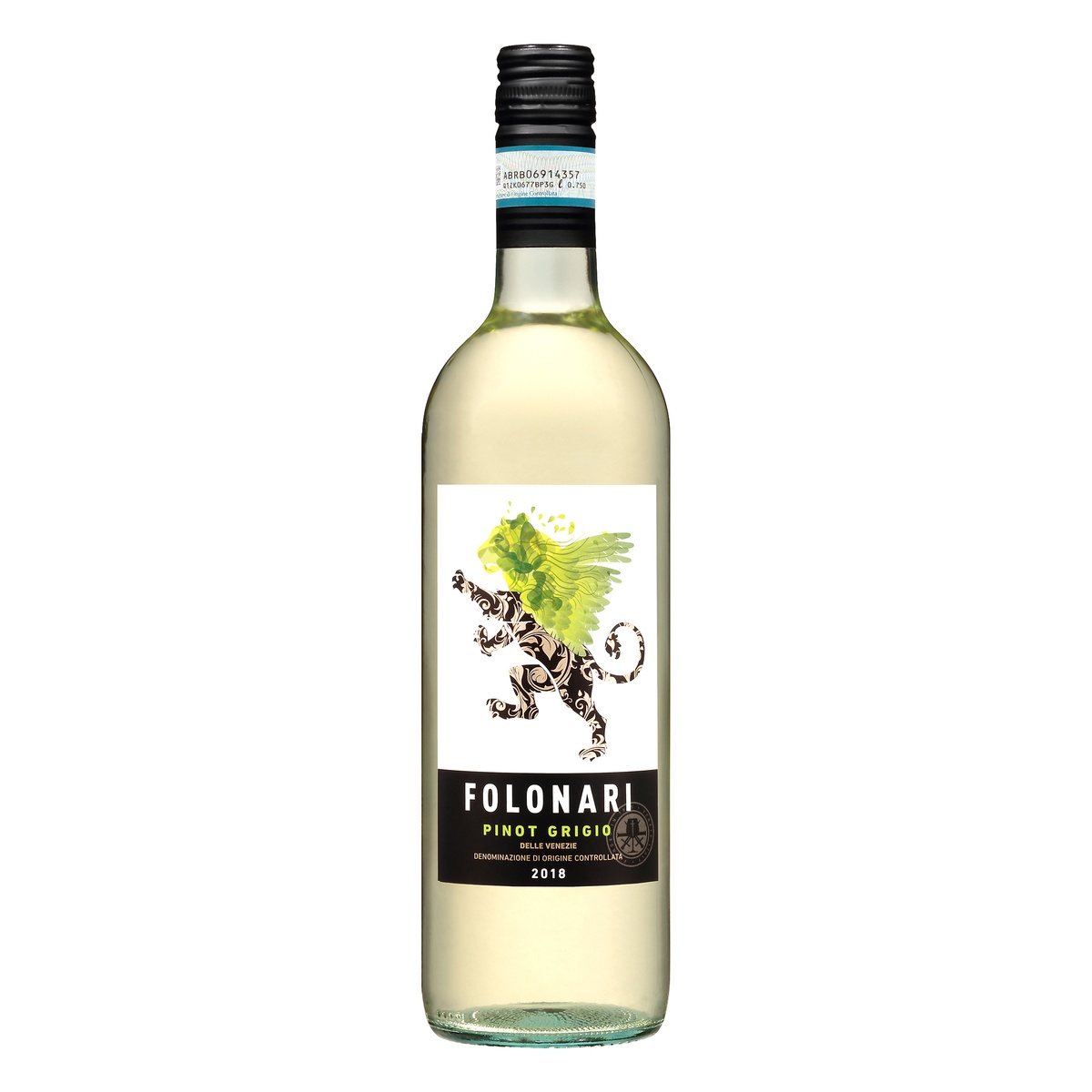 slide 1 of 1, Folonari Pinot Grigio, 750 ml