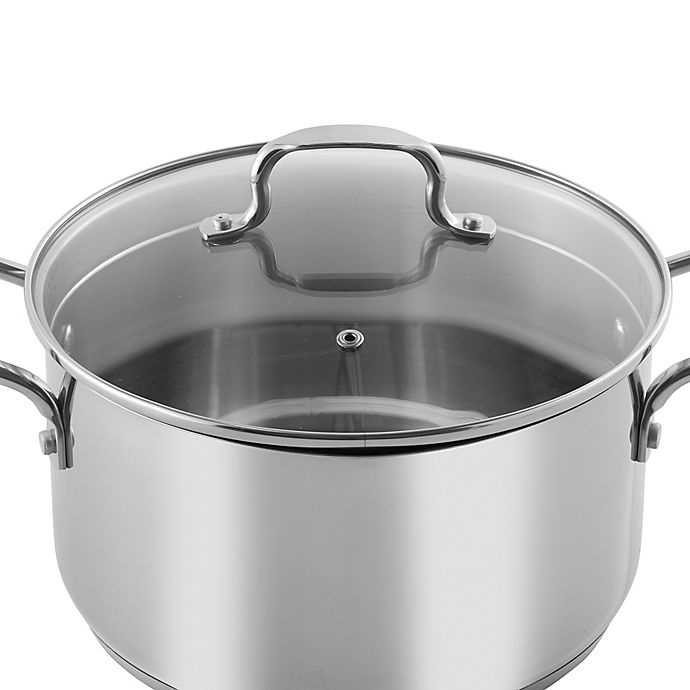 slide 4 of 5, SALT Stainless Steel Cookware Set, 11 ct