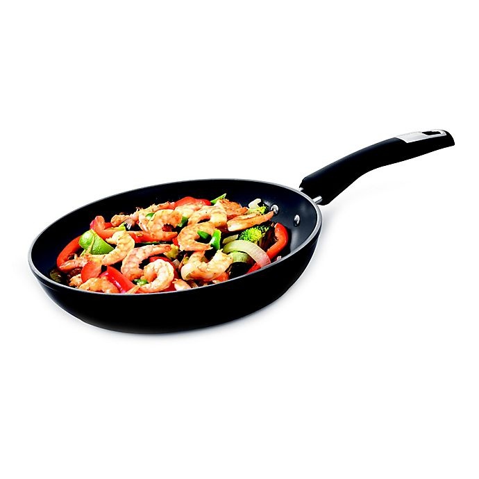 slide 3 of 4, Bialetti Ceramic Plus Nonstick Aluminum Fry Pan - Black, 12 in