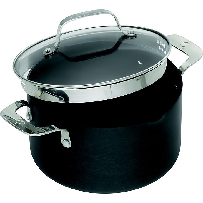 slide 2 of 3, Emeril's Essential Hard Anodized Covered Dutch Oven - Black, 5 qt