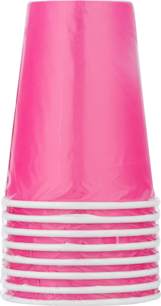 slide 8 of 9, Celebrations 9 Ounce Candy Pink Cups 8 ea, 8 ct