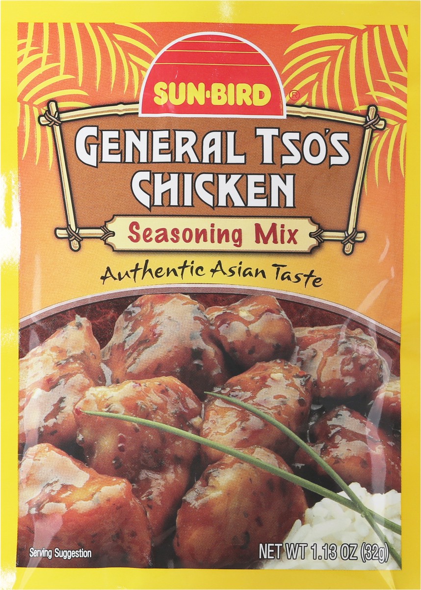 slide 3 of 12, Sun-Bird General Tso's Chicken Seasoning Mix 1.13 oz, 1.13 oz