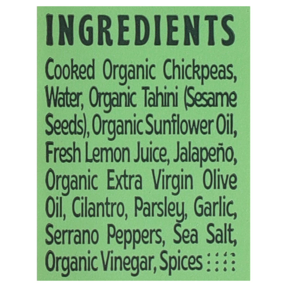 slide 2 of 14, Little Sesame Herby Jalapeno Hummus 8 oz, 8 oz