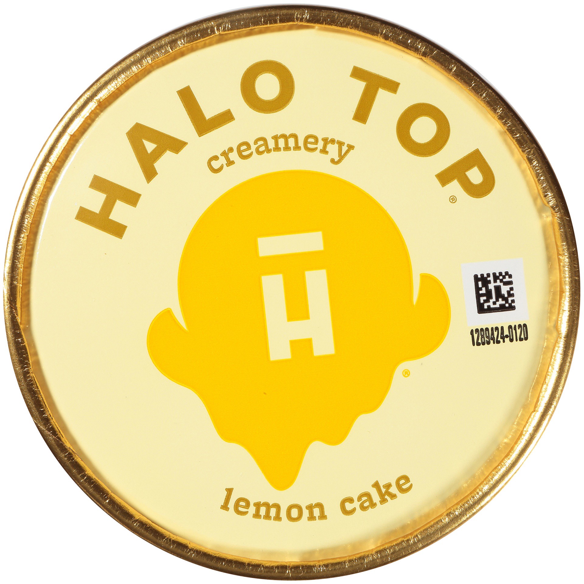 slide 6 of 7, Halo Top Creamery Lemon Cake Ice Cream, 1 pint