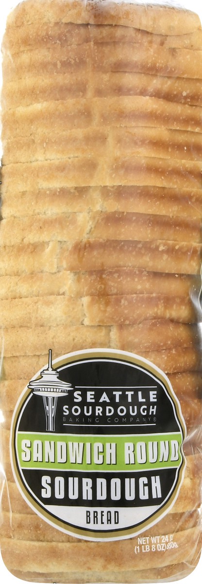slide 4 of 11, Seattle Sourdough Seattle Sour Sandwich Round Sourdough Bread 24oz, 24 oz