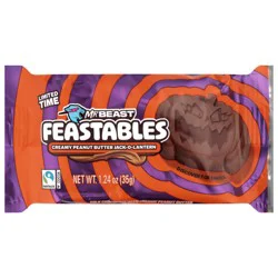 Feastables Peanut Butter Chocolate Pumpkin - 0.07 lb