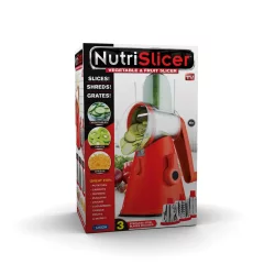 As Seen on TV Nutrislicer Vegetable & Fruit Slicer - Red
