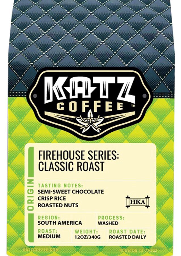 slide 1 of 1, Katz Firehouse Series Classic Roast Coffee, 12 oz