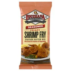 Louisiana Fish Fry Shrimp Fry, Crispy, Seasoned