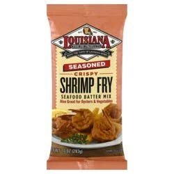 Louisiana Fish Fry Shrimp Fry, Crispy, Seasoned