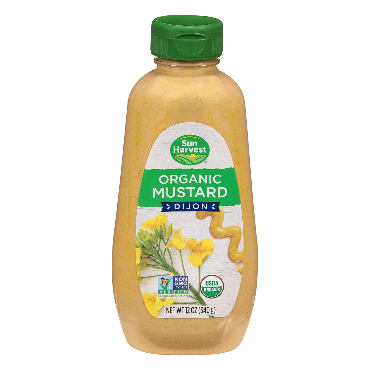 slide 9 of 13, Sun Harvest - O Sun Harvest Organic Dijon Mustard, 12 oz