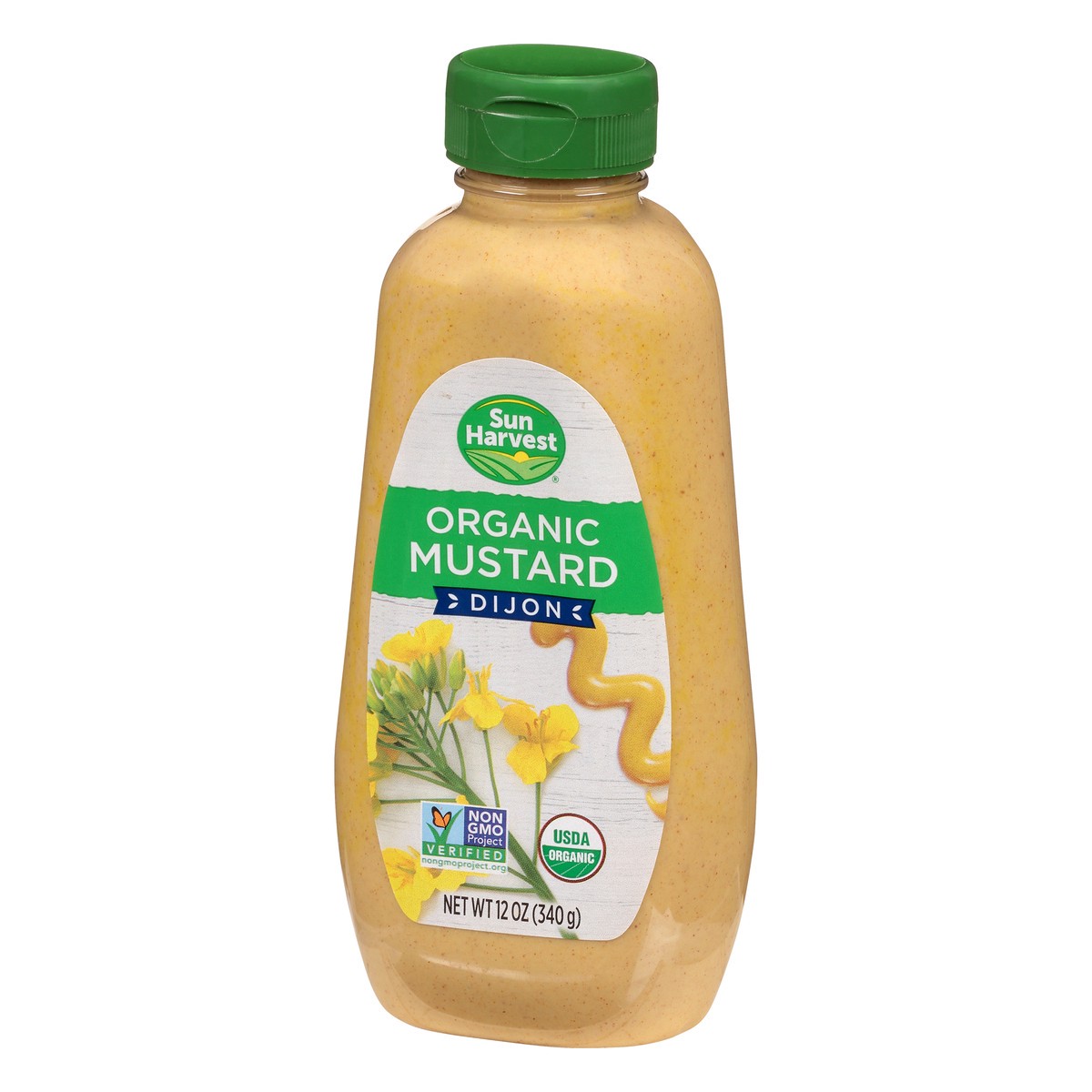 slide 8 of 13, Sun Harvest - O Sun Harvest Organic Dijon Mustard, 12 oz