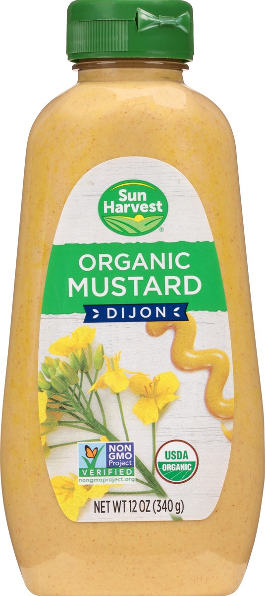 slide 7 of 13, Sun Harvest - O Sun Harvest Organic Dijon Mustard, 12 oz
