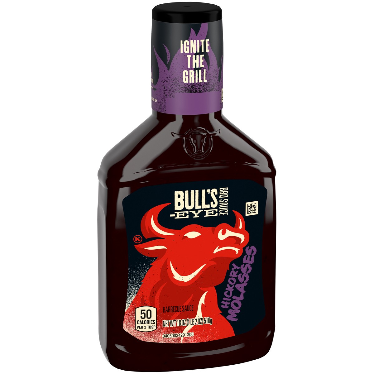 slide 8 of 9, Bull's-Eye Kansas City Style BBQ Sauce, 18 oz Bottle, 18 oz