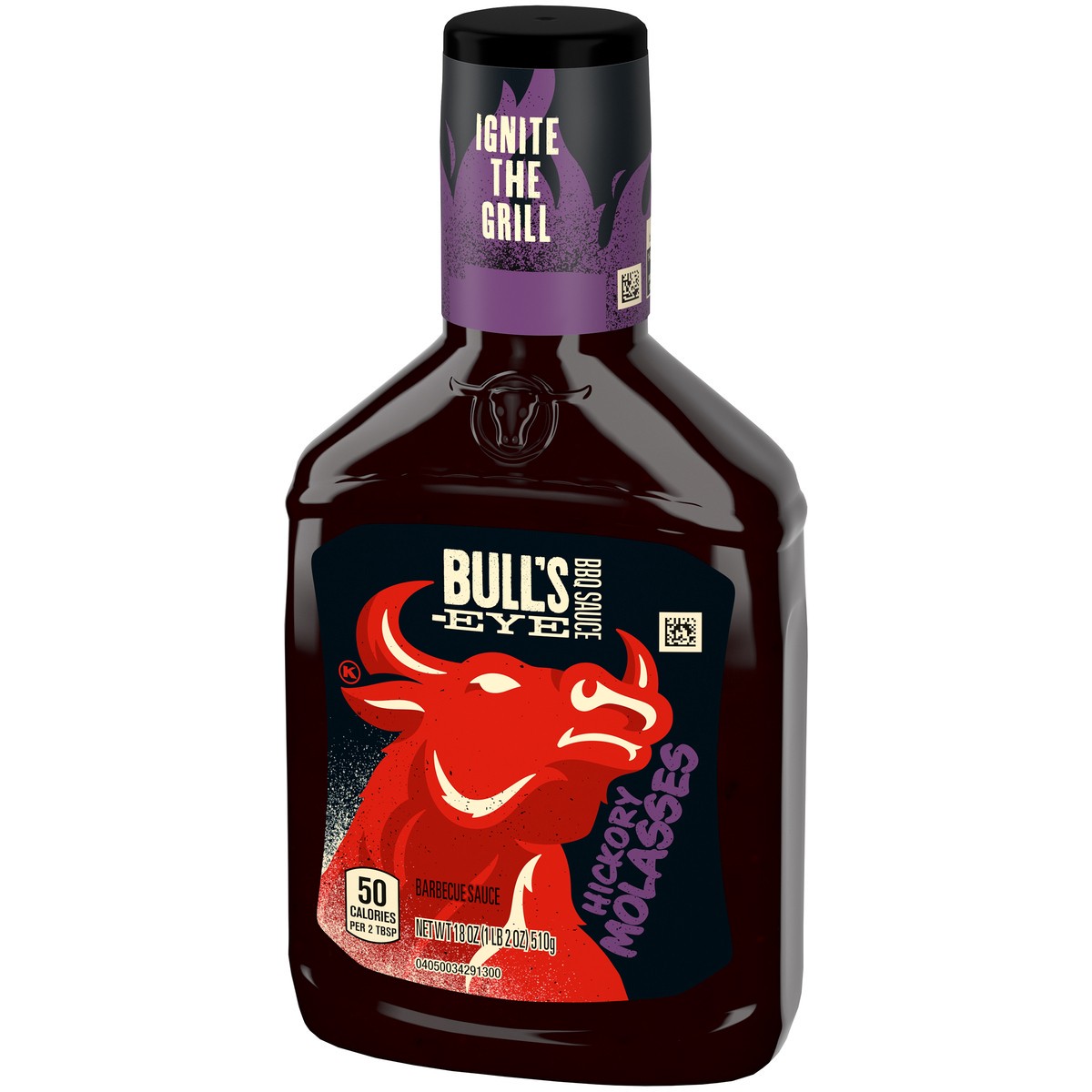 slide 4 of 9, Bull's-Eye Kansas City Style BBQ Sauce, 18 oz Bottle, 18 oz