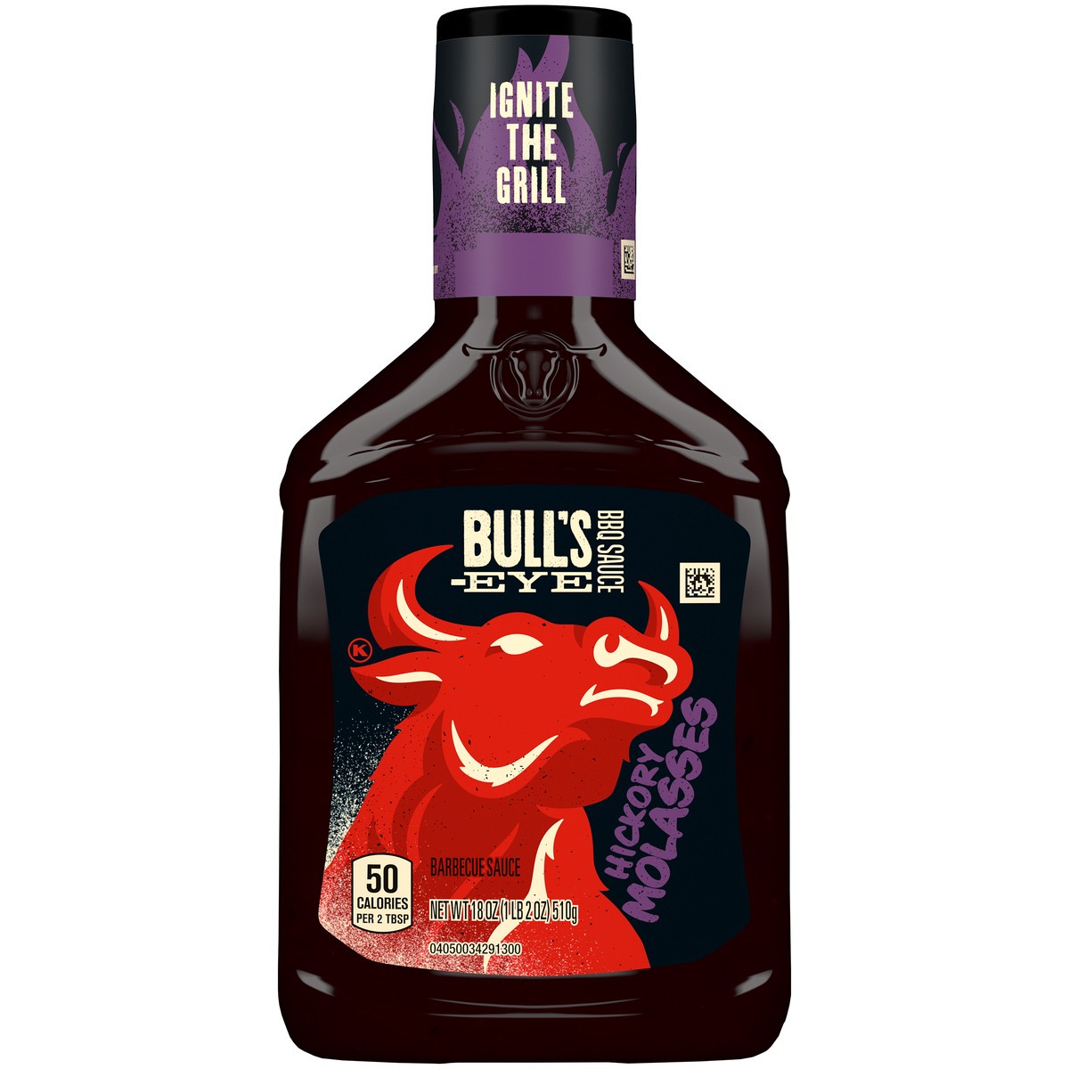 slide 6 of 9, Bull's-Eye Kansas City Style BBQ Sauce, 18 oz Bottle, 18 oz