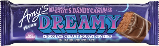 slide 1 of 1, Amy's Dreamy Candy Bar, 1.3 oz