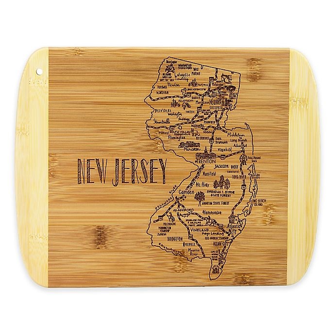 slide 1 of 1, Totally Bamboo New Jersey Slice of Life Cutting Board, 1 ct