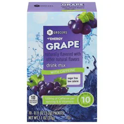 Seg Grape W/Caf Dnk Mix - 10 ct