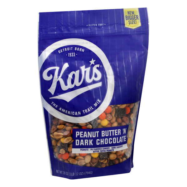 Kar's Trail Mix, Peanut Butter 'N Dark Chocolate 28 oz | Shipt