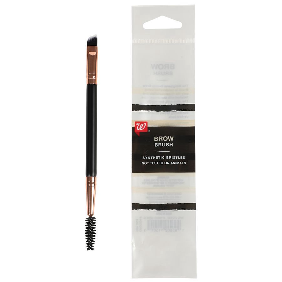 slide 3 of 3, Walgreens Beauty Dual Ended Brow Brush, 1 ct