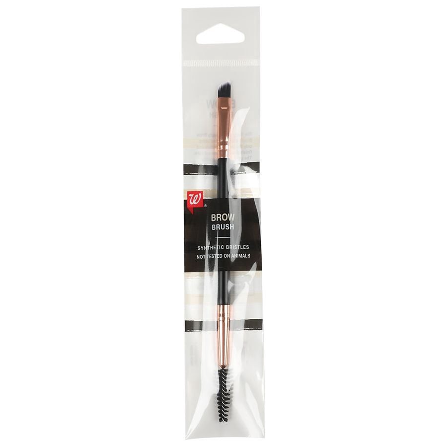 slide 1 of 3, Walgreens Beauty Dual Ended Brow Brush, 1 ct