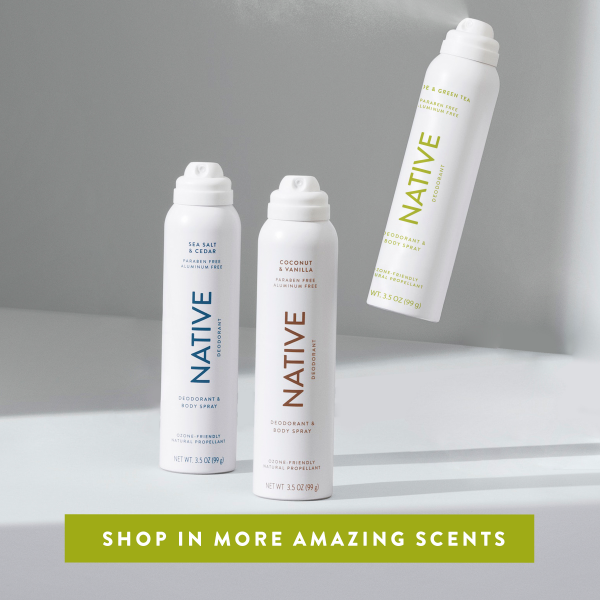 slide 5 of 21, Native Deodorant & Body Spray, Aloe & Green Tea, Aluminum Free, for Women and Men, 2.65 oz, 2.65 oz