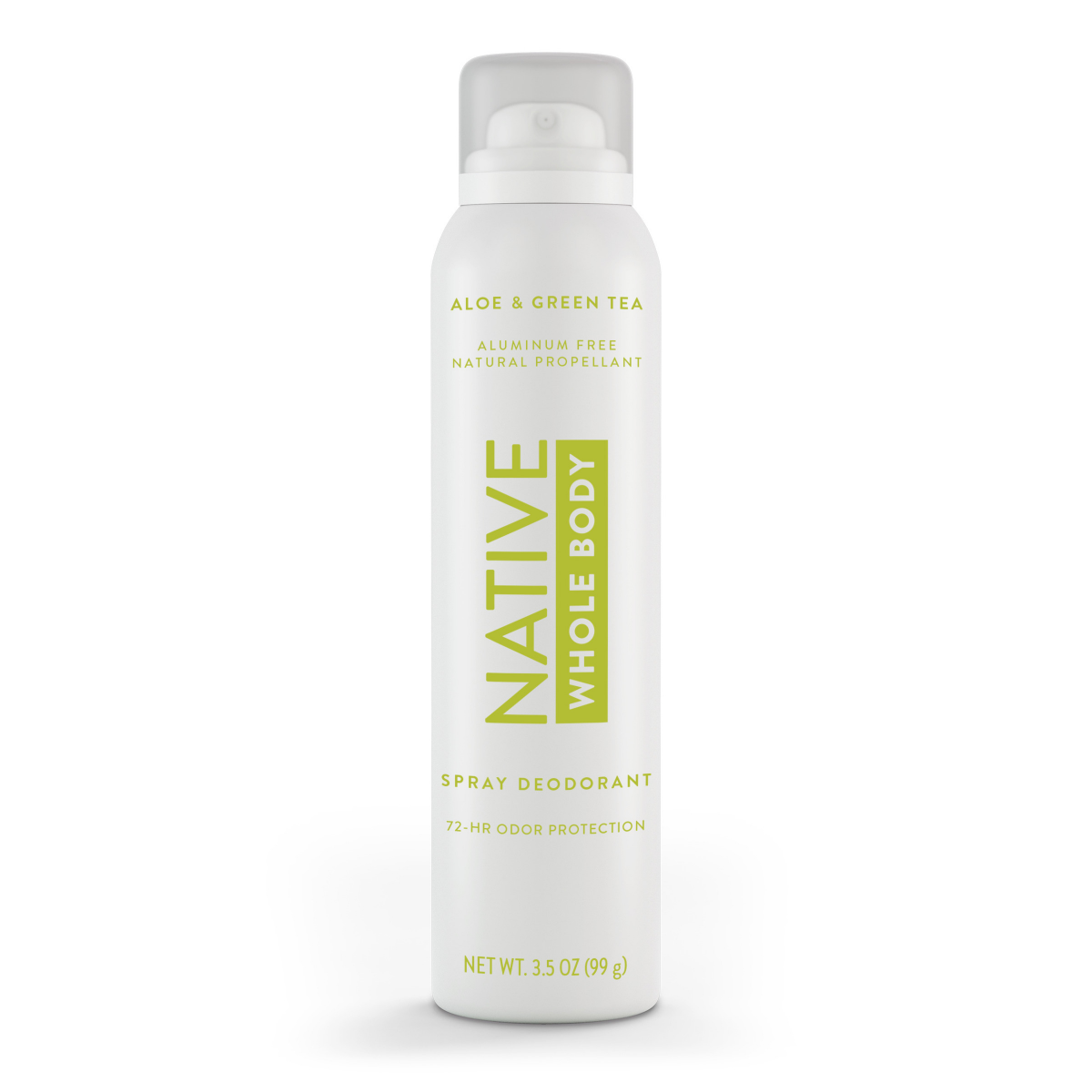 slide 1 of 21, Native Deodorant & Body Spray, Aloe & Green Tea, Aluminum Free, for Women and Men, 2.65 oz, 2.65 oz