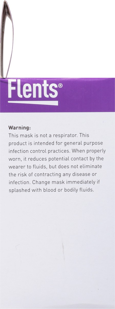 slide 5 of 9, Flents Earloop Mask 20 ea, 20 ct