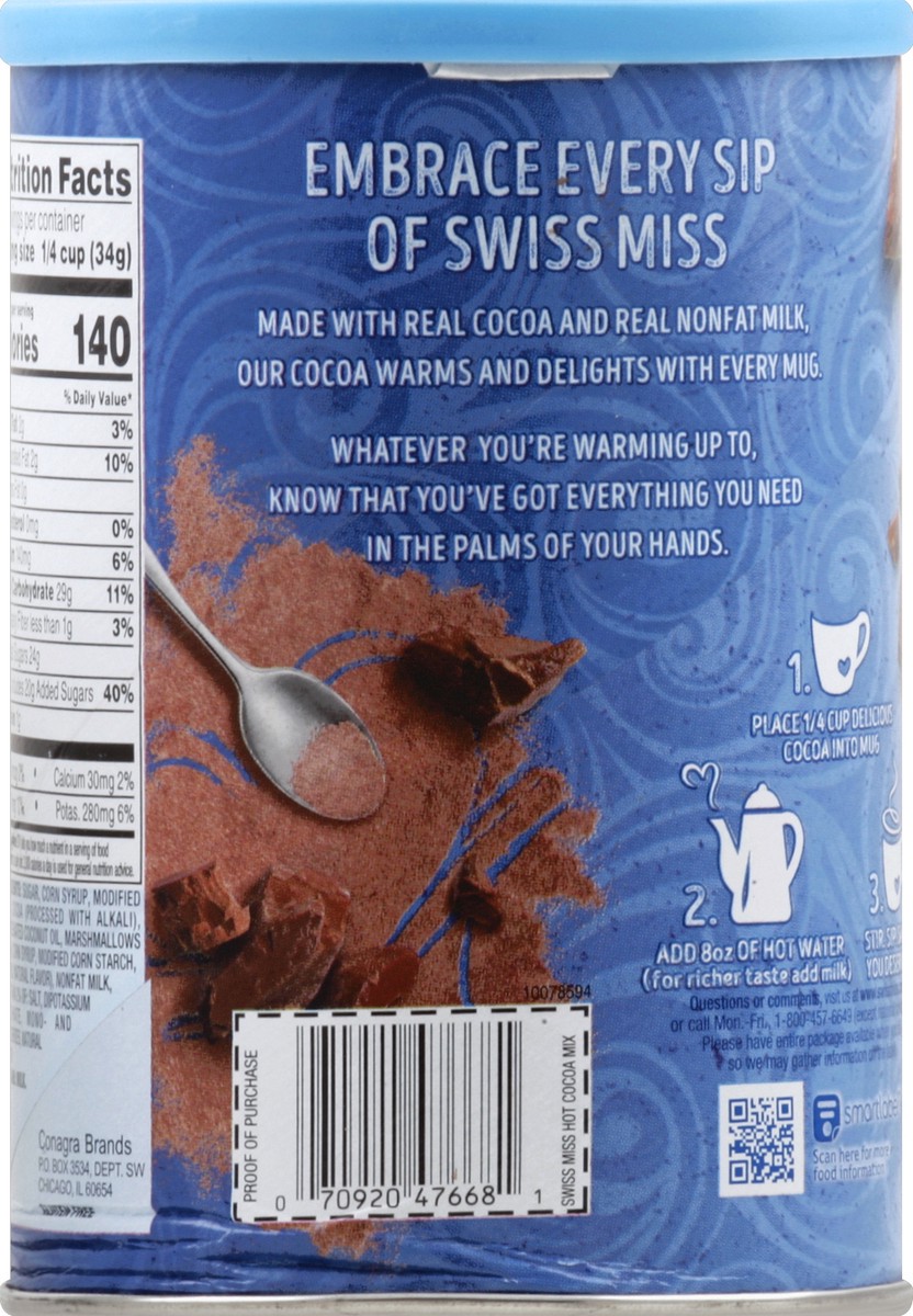 slide 3 of 6, Swiss Miss Marshmallow Hot Cocoa Mix - 21.59 oz, 21.59 oz