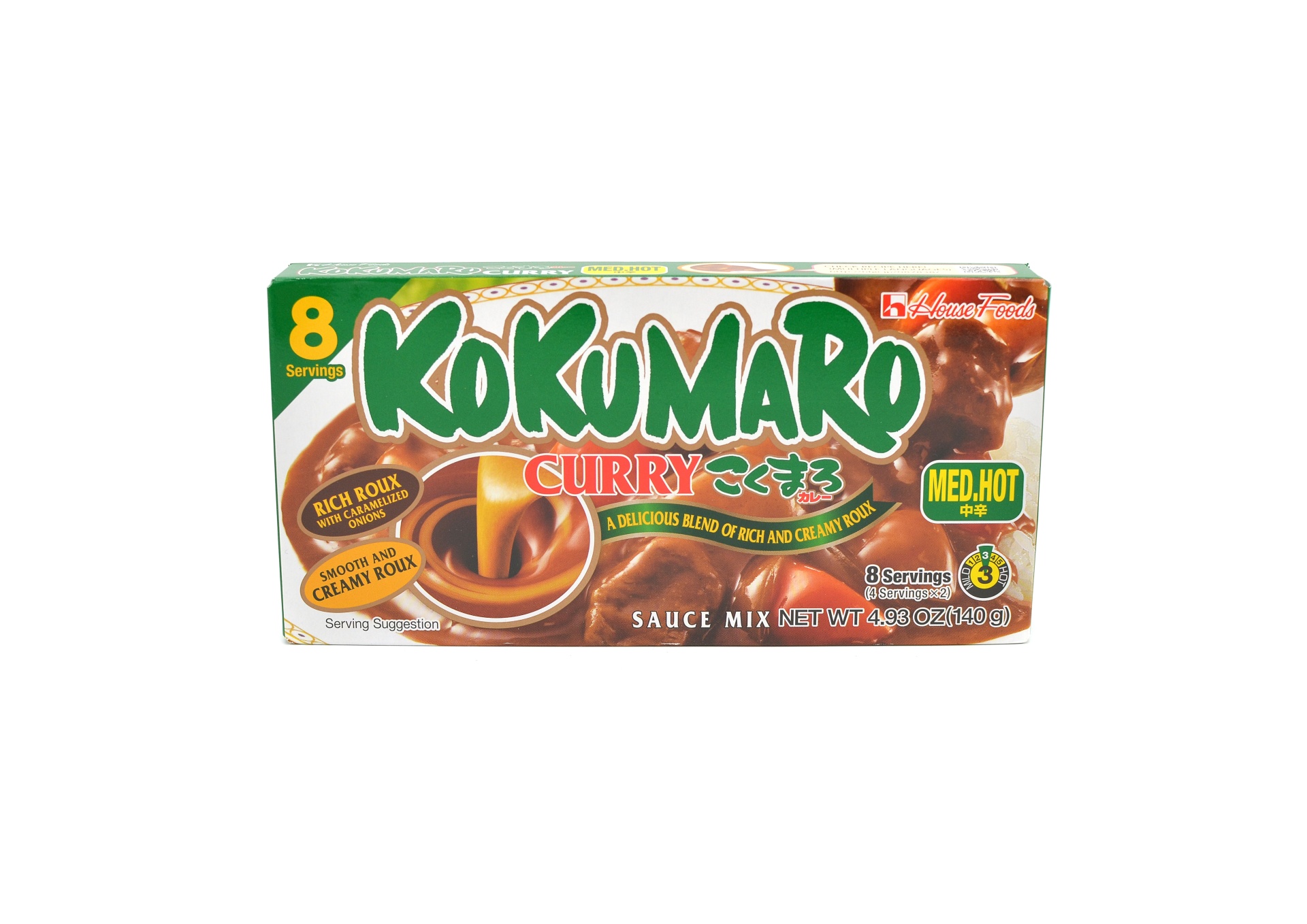 slide 1 of 1, House Foods Medium Hot Kokumaro Curry, 4.93 oz