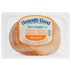 Honestly Good Zero Sugar Rotisserie Seasoned Chicken Breast 6 Oz