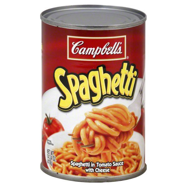 slide 1 of 2, Campbell's Spaghetti, 14.75 oz
