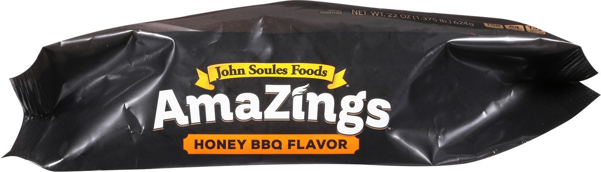 slide 6 of 13, John Soules AmaZings Honey BBQ Bone-in Chicken Thighs, 22 oz